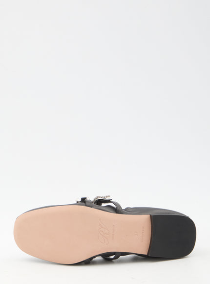 Roger Vivier Nappa Ballerinas With Straps