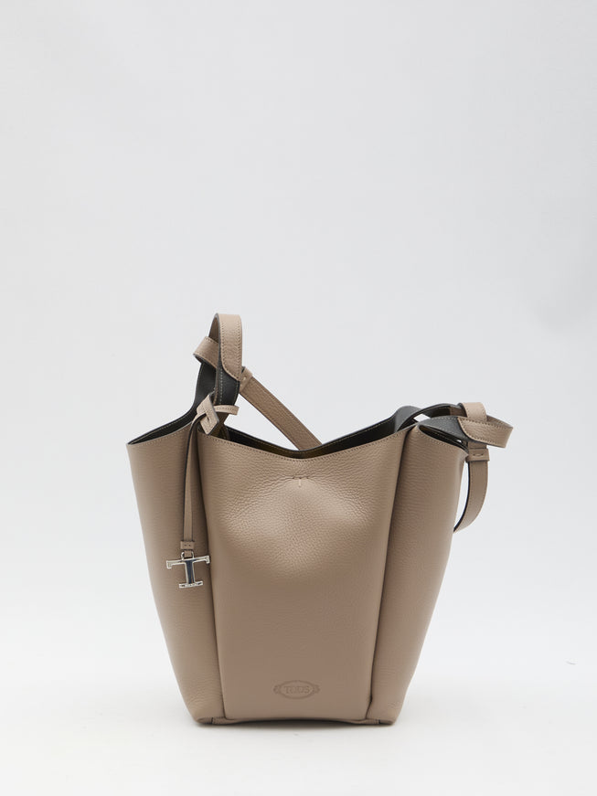 Tod's Small Bucket Bag In Leather