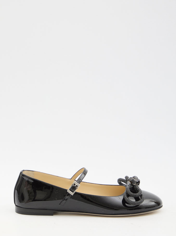 Mach & Mach Double Bow Ballerinas
