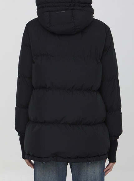 Herno Laminar Down Jacket back view, stylish winter outerwear