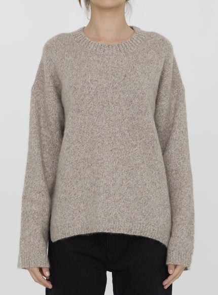 Allude Cashmere and Silk Jumper front view