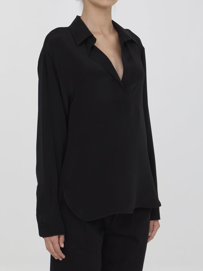 Max Mara Women's Zanzero Silk Shirt