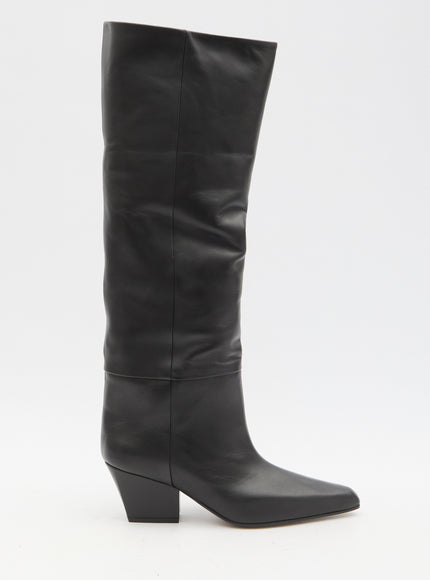 Paris Texas Jane Knee-High Leather Boots