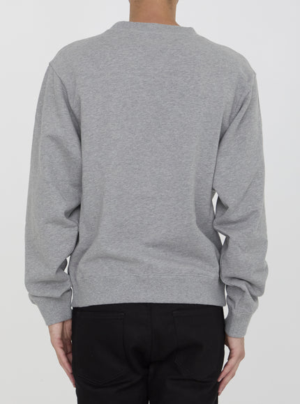 Celine Logo-Print Cotton-Jersey Sweatshirt