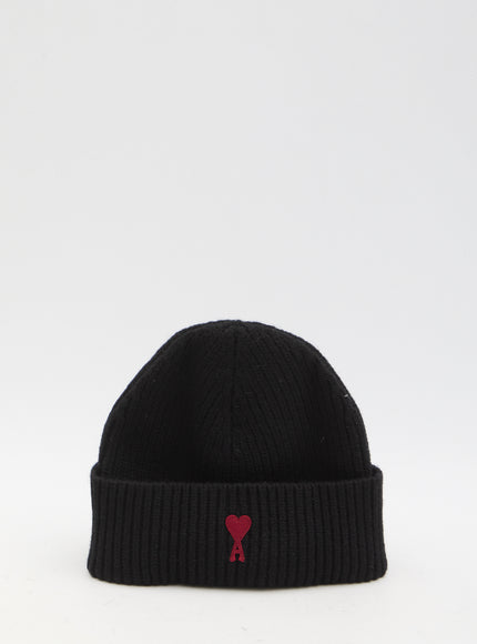 Ami Paris Ami De Coeur Beanie