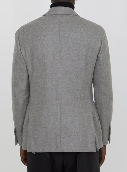 Lardini Men's Cashmere Single-Breasted Jacket