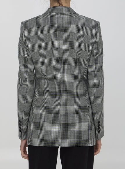 Dolce & Gabbana Prince of Wales Check Virgin Wool Blazer