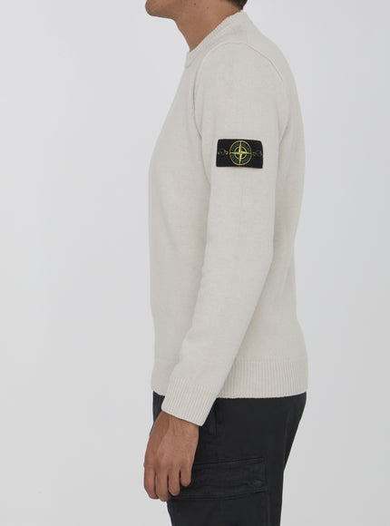 Stone Island wool sweater side view