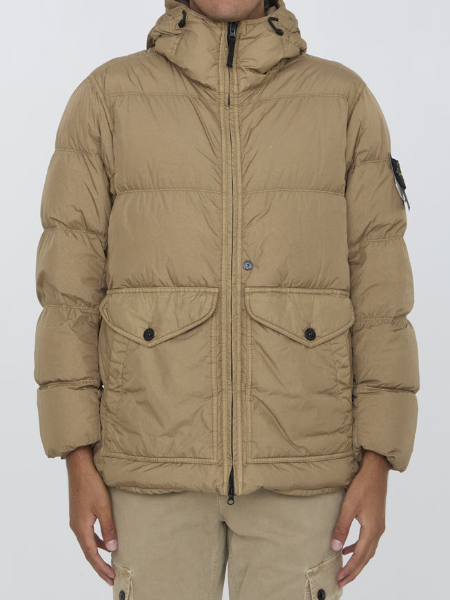 Stone Island Crinkle Reps R-ny Down Jacket