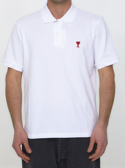 Ami Paris Ami De Coeur Polo Shirt