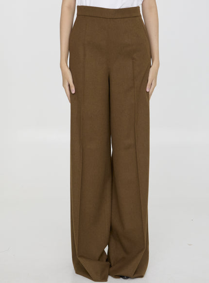 Max Mara Axe Long Wide-Leg Pants