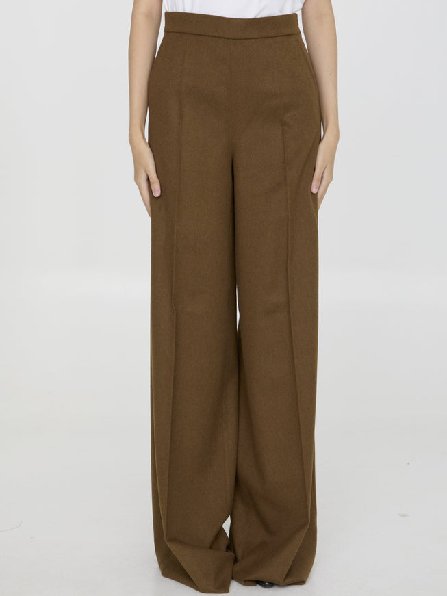 Max Mara Axe Long Wide-Leg Pants