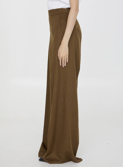 Max Mara Axe Long Wide-Leg Pants