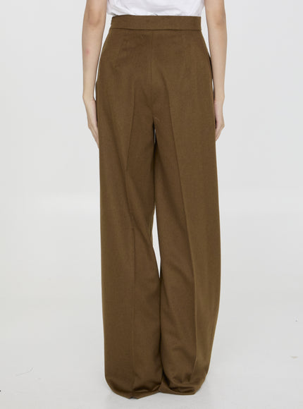 Max Mara Axe Long Wide-Leg Pants