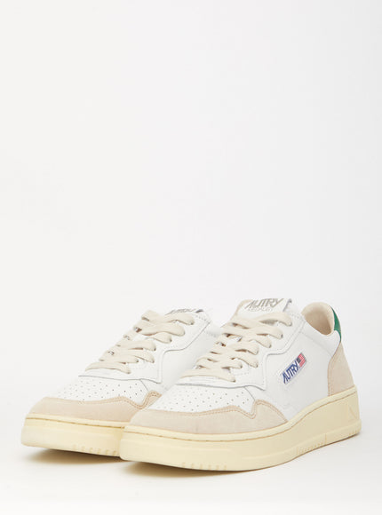 Autry Medalist Sneakers with Green Heel