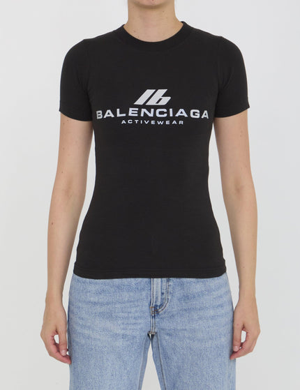 Balenciaga Activewear T-shirt in Black - Ellie Belle