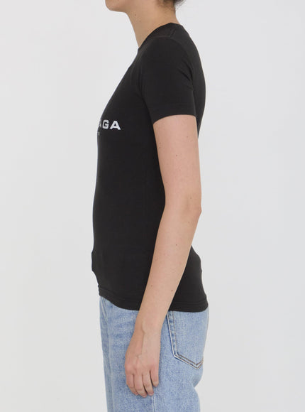 Balenciaga Activewear T-shirt in Black - Ellie Belle