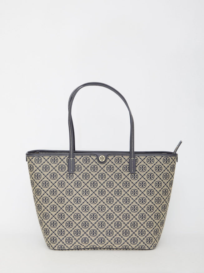 Tory Burch T Monogram Zip Tote Bag - Ellie Belle