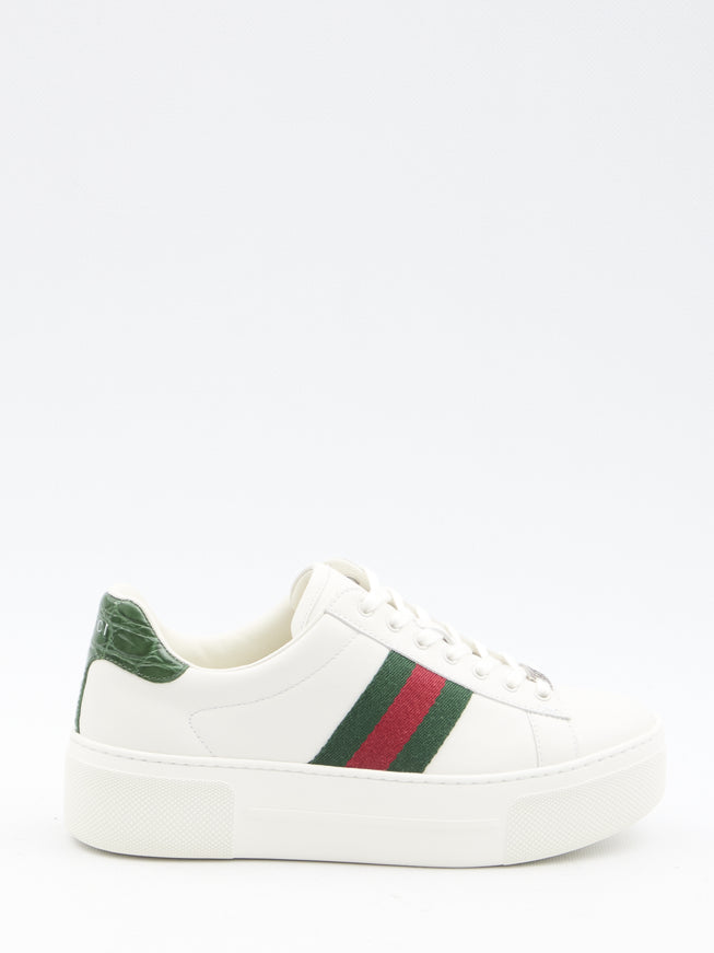 Gucci Ace Sneakers In White