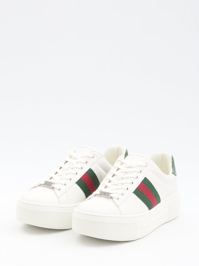 Gucci Ace Sneakers In White