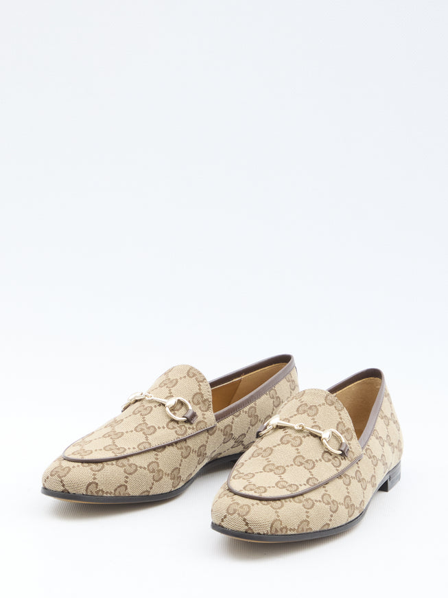 Gucci Jordaan Loafers In Beige