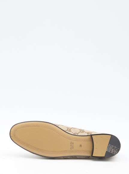 Gucci Jordaan Loafers In Beige