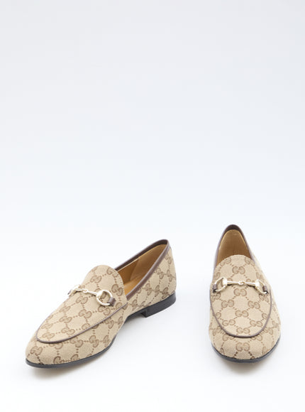 Gucci Jordaan Loafers In Beige