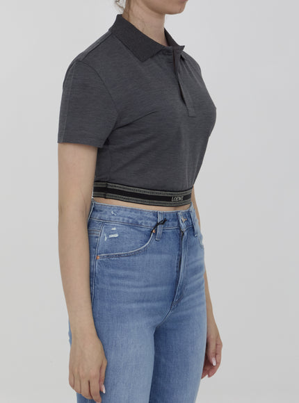 Loewe Cropped Polo Shirt