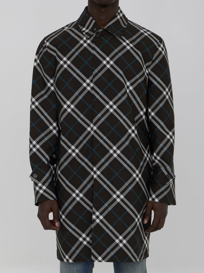 Burberry Check Men's Medium Trench Coat