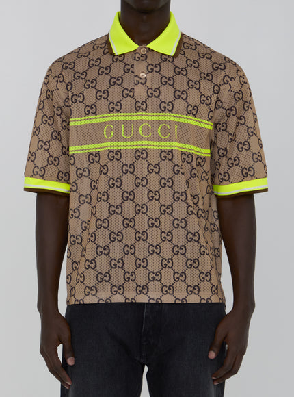 Gucci Polo Shirt With GG Print