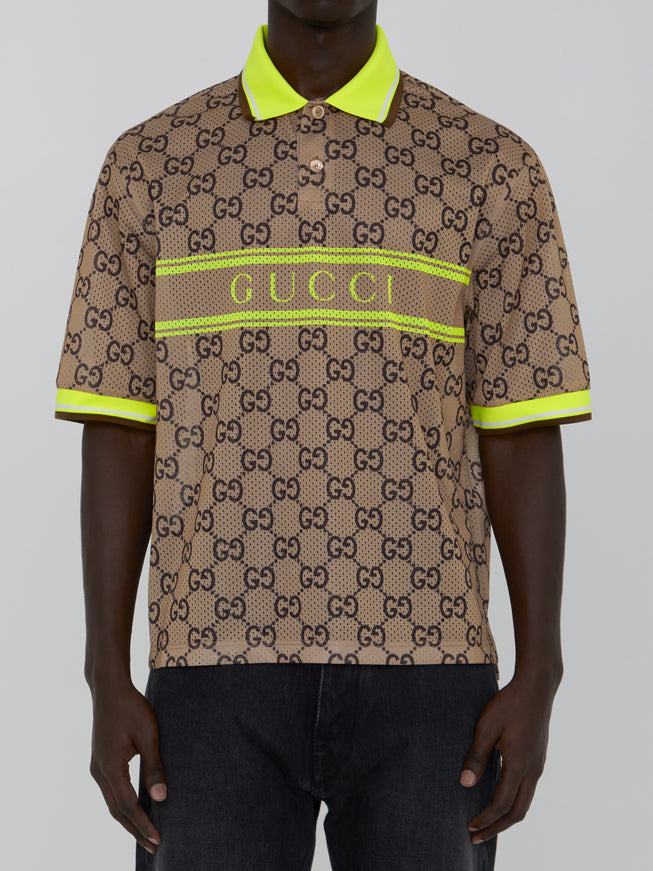 Gucci Polo Shirt With GG Print