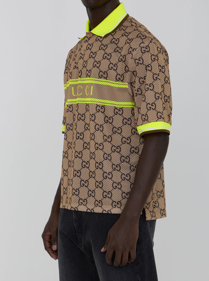 Gucci Polo Shirt With GG Print