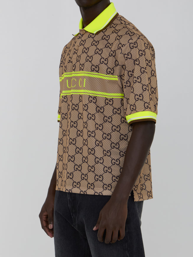 Gucci Polo Shirt With GG Print