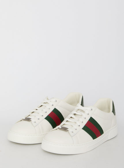 Gucci Ace Sneakers With Web