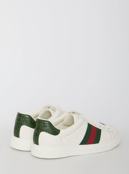 Gucci Ace Sneakers With Web