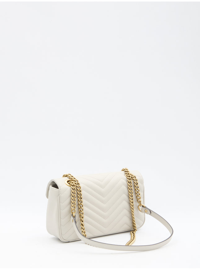 Gucci GG Marmont shoulder bag back with chain strap