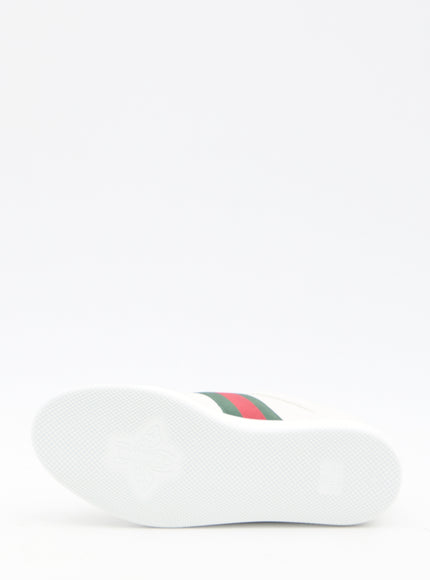 Gucci Screener Sneakers In White