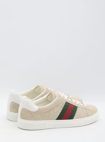 Gucci Ace Sneakers In Beige