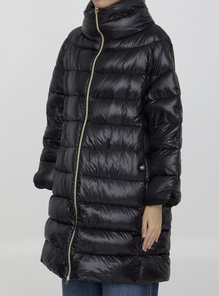 Herno Matilde Down Jacket In Black Nylon