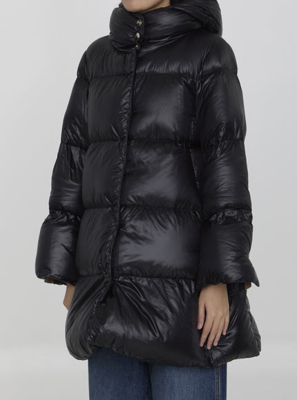 Herno Long Down Jacket In Nylon