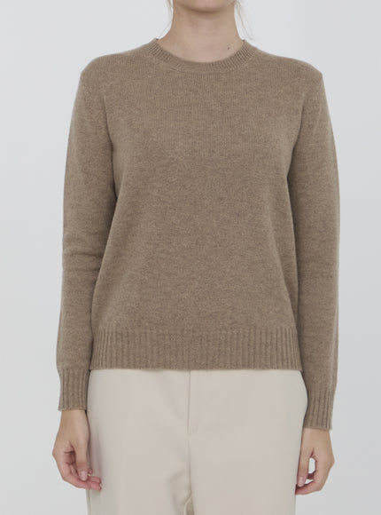 Max Mara Viglio Cashmere Sweater In Beige