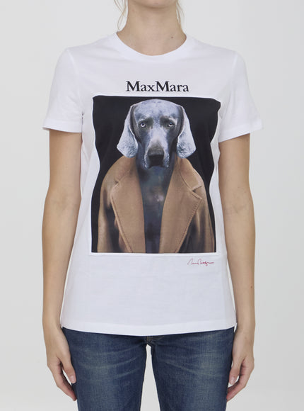 Max Mara Cipria T-shirt In White