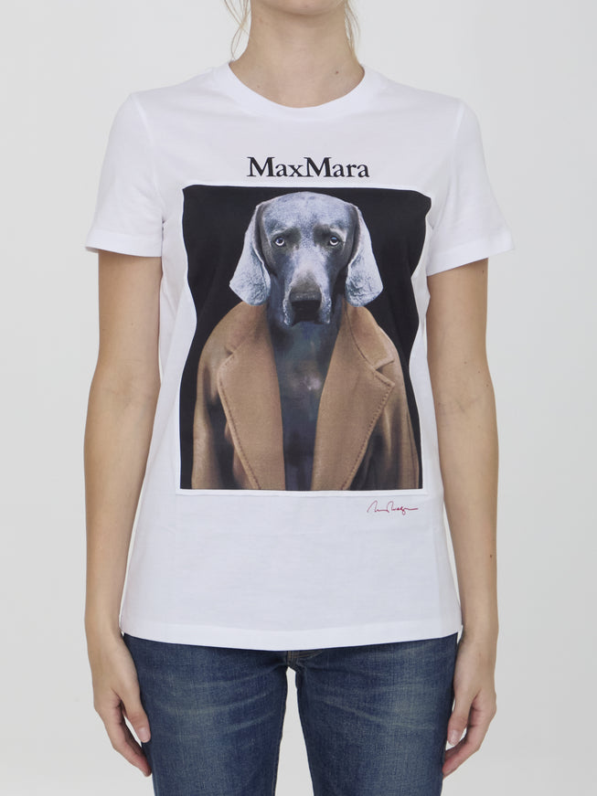 Max Mara Cipria T-shirt In White