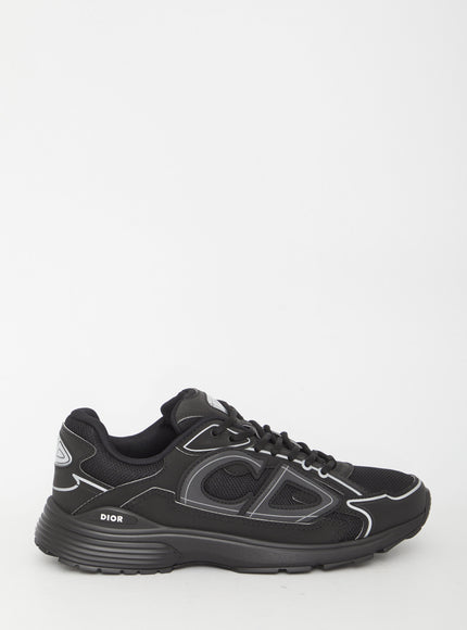 Dior Homme B30 Black Mesh and Technical Fabric Sneakers