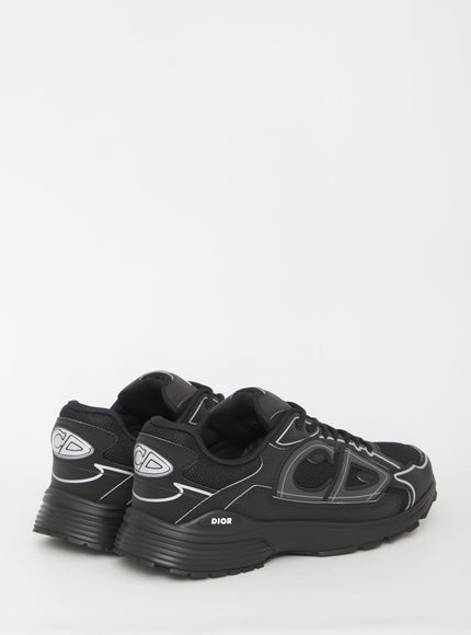 Dior Homme B30 Black Mesh and Technical Fabric Sneakers