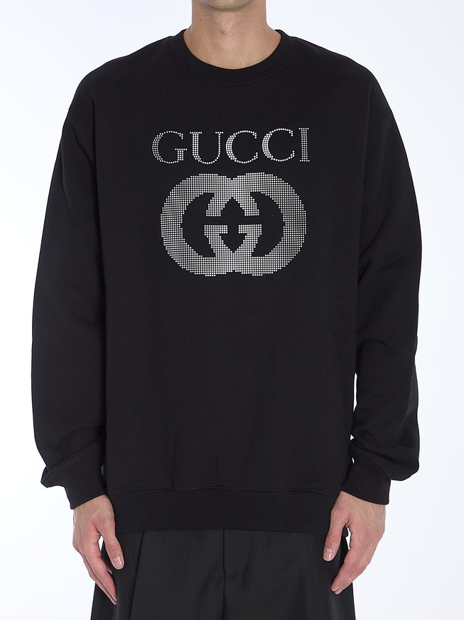 Gucci GG Sweatshirt In Black