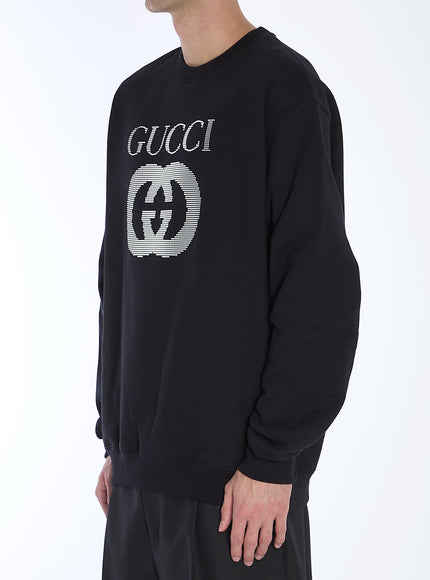 Gucci GG Sweatshirt In Black