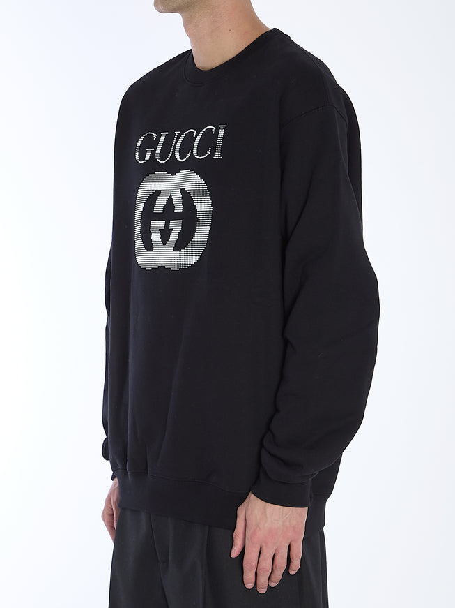 Gucci GG Sweatshirt In Black