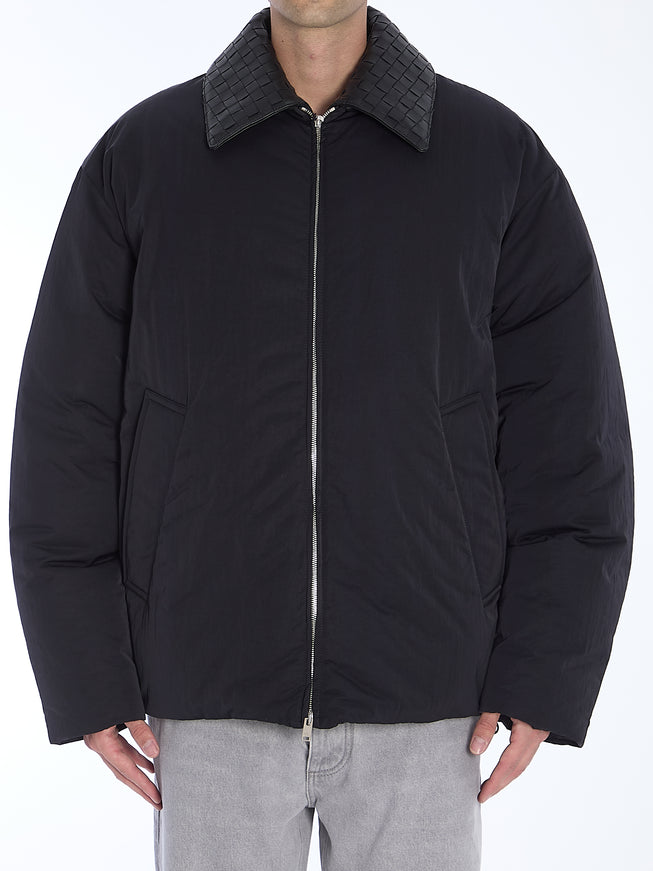 Bottega Veneta Techn Nylon Puffer Coat