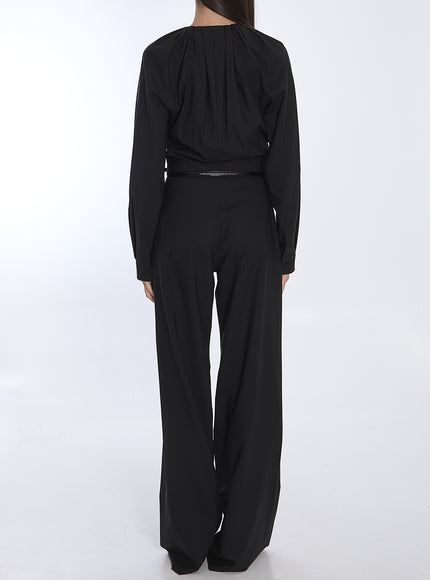 Gucci Stretch Wool Jumpsuit